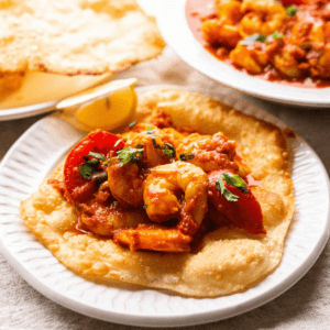 King Prawns Purée