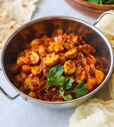 Mushroom Bhajee