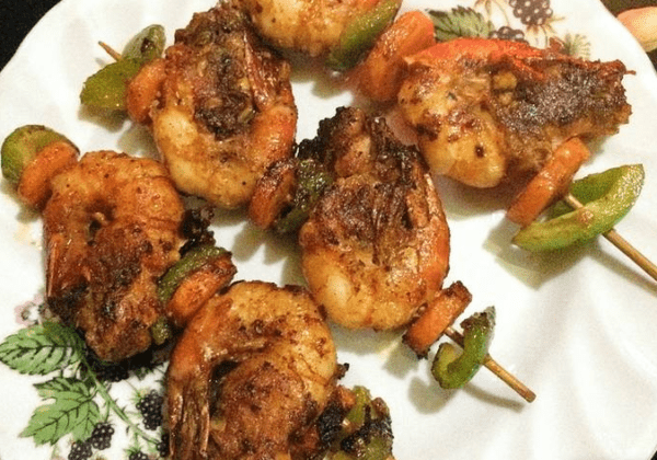 King Prawn Shashlik