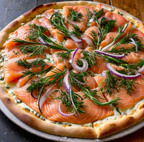 Salmon Pizza